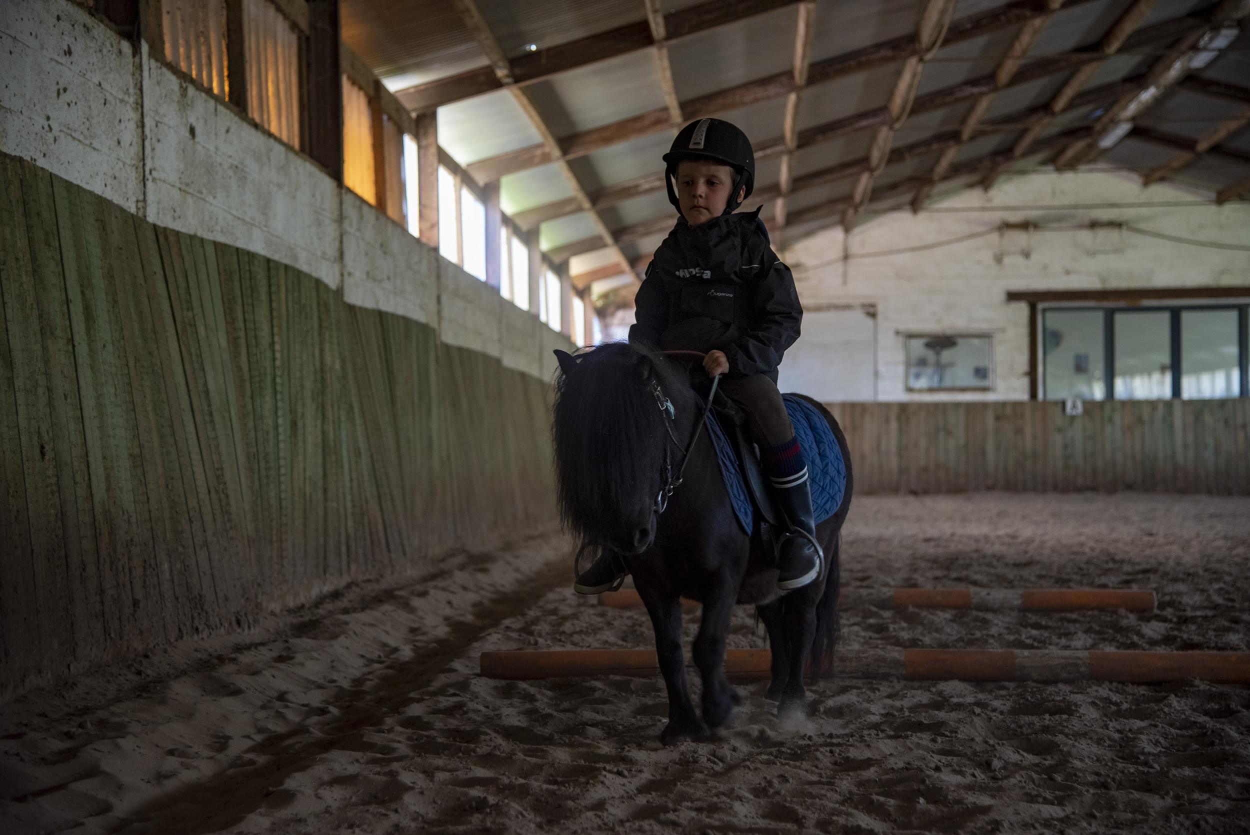 stage à cheval enfants